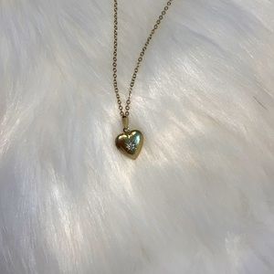 Gold Heart Locket